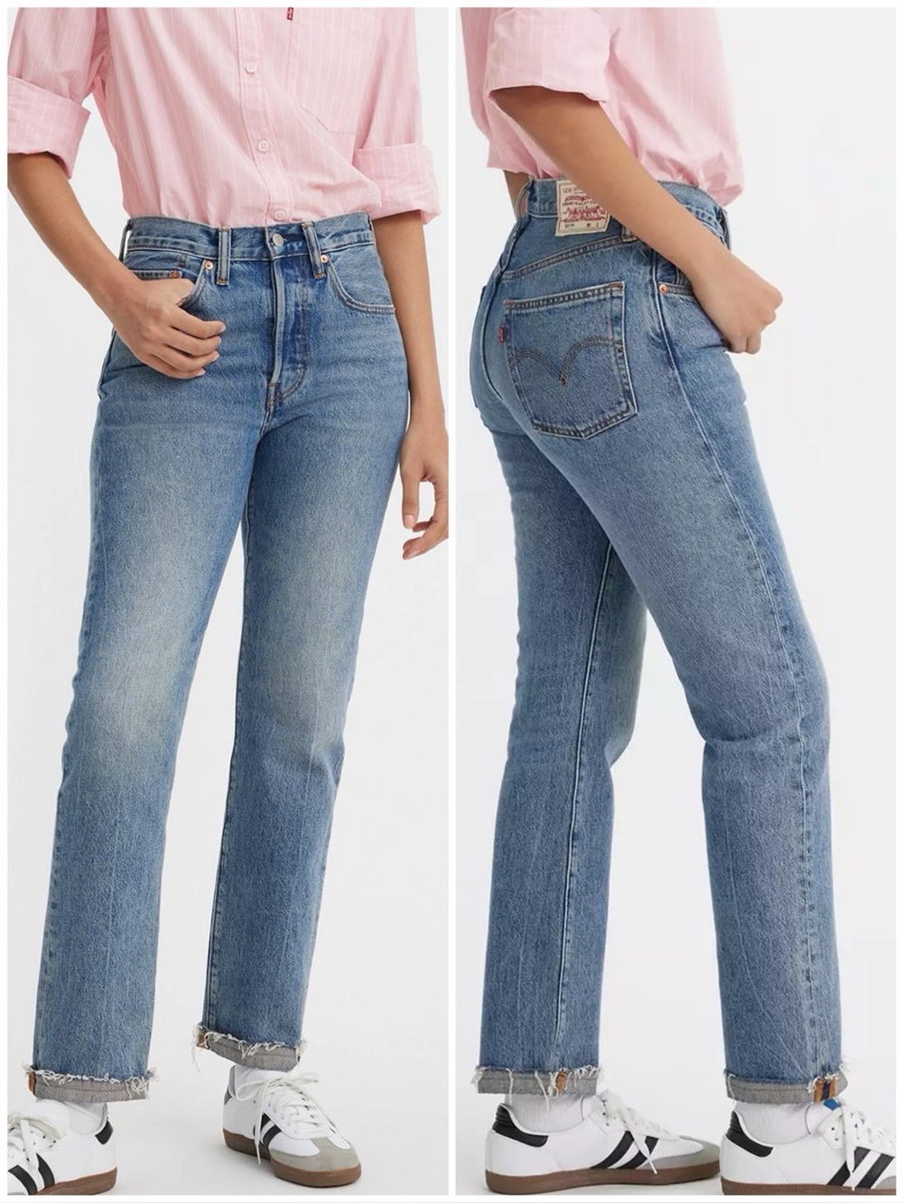 Levi's® Premium 501® Original Fit Transitional Cotton Jeans